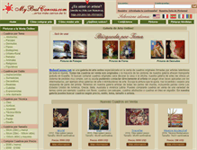 Tablet Screenshot of es.mybestcanvas.com